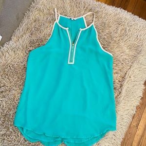 Teal Tank Top